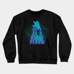 Screaming Rooster Crewneck Sweatshirt